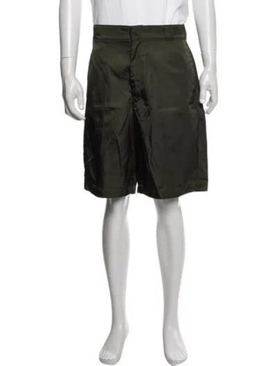 Pre-owned Prada Shorts In Green