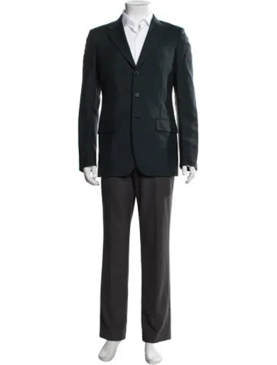Pre-owned Prada Vintage 2000's Blazer In Green