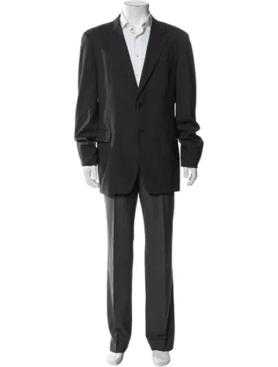 Pre-owned Prada Vintage 2000's Blazer In Grey