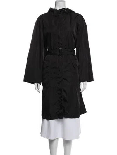 Pre-owned Prada Vintage 2000's Parka In Black