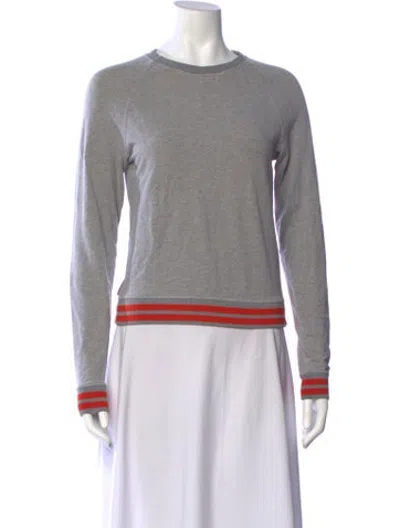 Pre-owned Prada Vintage 2000's Sweatshirt In Grey