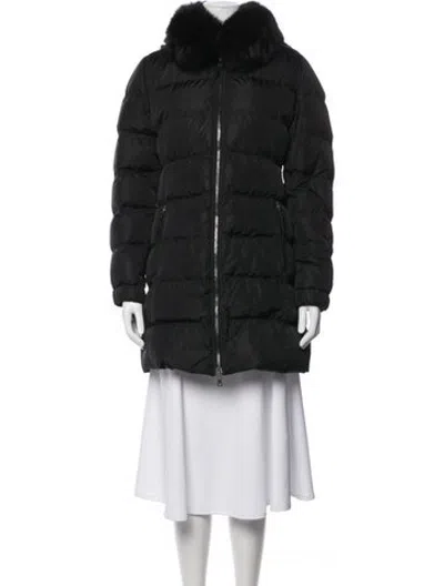 Pre-owned Prada Vintage 2007 Down Coat In Black