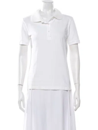 Pre-owned Prada Vintage 2011 Polo In White