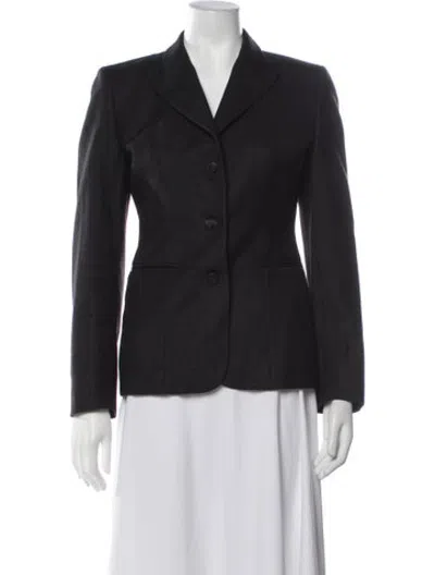 Pre-owned Prada Vintage Late 1980's - Early 1990's Blazer In Grey