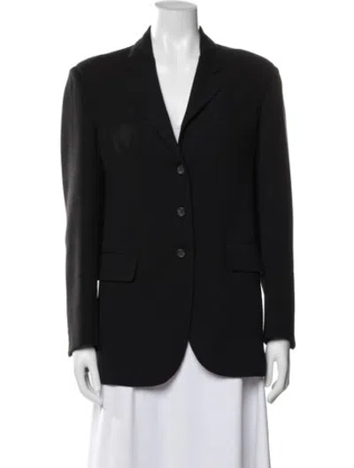 Pre-owned Prada Vintage Late 1990's - Early 2000's Blazer In Black