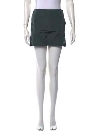 Pre-owned Prada Vintage Mini Skirt In Blue