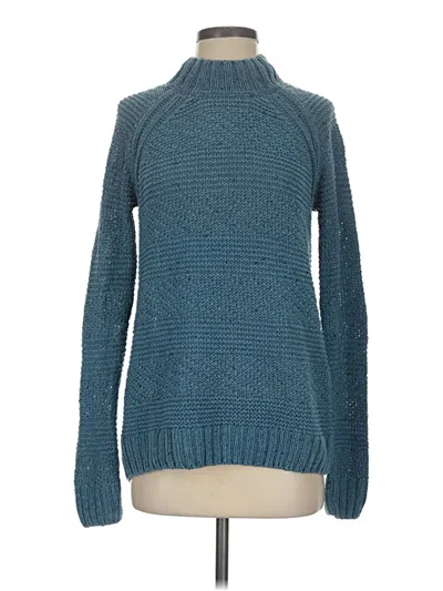 Pre-owned Prana Turtleneck Sweater In Teal