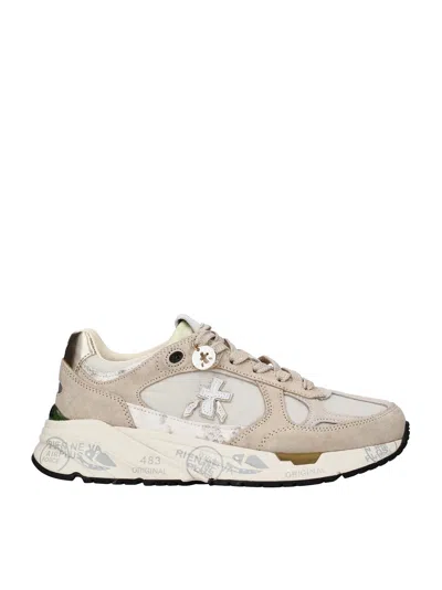 Premiata Retro-style Running Sneaker In Multi