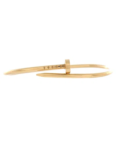 Pre-owned Pre-owned Cartier  Cartier Small Juste Un Clou Bracelet 18k Gold In Pink