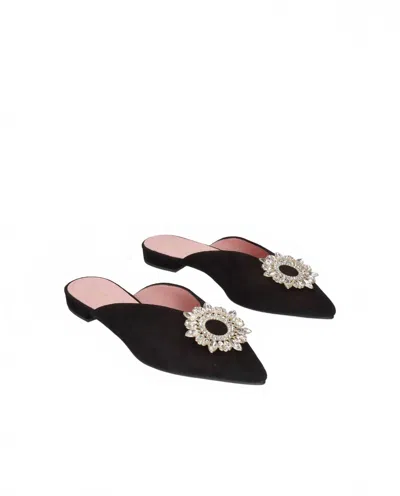 Pretty Ballerinas Women's Clementine Mule In Angelis Black
