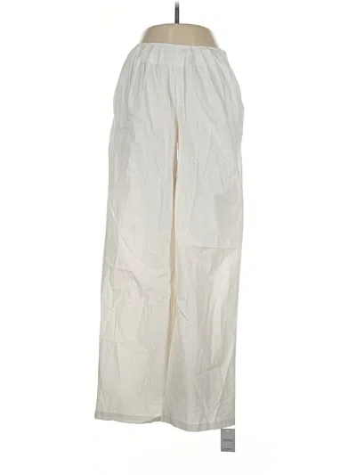 Prettylittlething Casual Pants In Ivory
