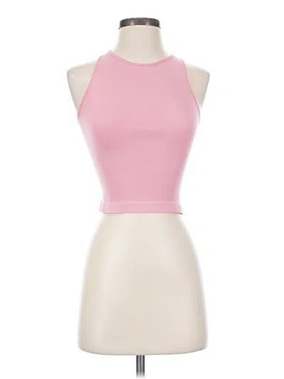 Pre-owned Primark Tank Top Pink Halter Neckline Tops