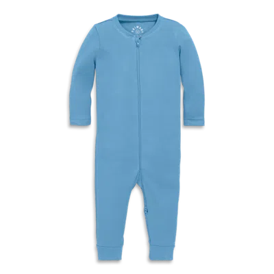Primary Kids'  Baby Organic Zip Romper In Solids In Black