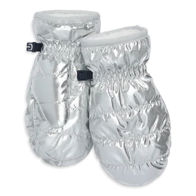 Primary Kids Puffer Mittens (little Kid, Big Kid) In Metallic