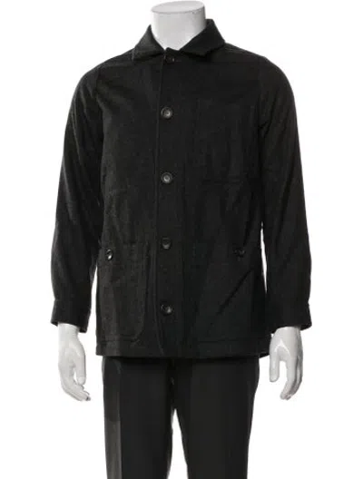 Pre-owned Private White V.c. Utility Jacket In Blue