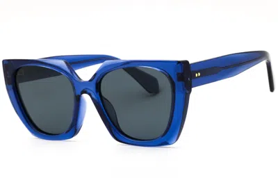 Privé Revaux Tropic Nights/s 0141 M9 Crystal Violet/grey Polarized In Blue