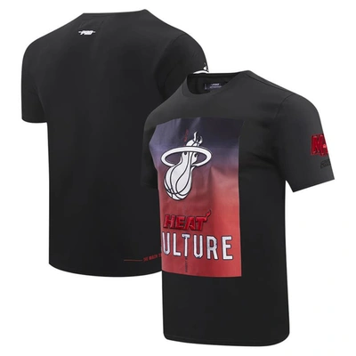 Pro Standard Black Miami Heat 2023 City Edition T-shirt