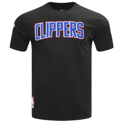 Pro Standard Mens Los Angeles Clippers  Clippers Classic Chenille Sj Tee In Black