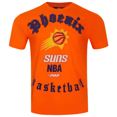 Pro Standard Mens Phoenix Suns  Suns Old English Sj Tee In Orange