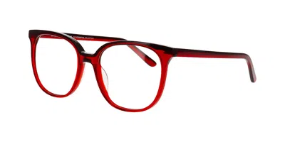 Prodesign Horisont 2 4025 Occhiali Da Vista Rossi Per Donna (solo Montatura) In Red
