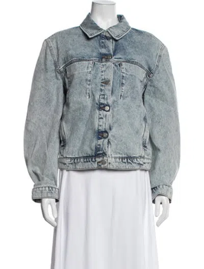 Pre-owned Proenza Schouler Denim Jacket In Blue