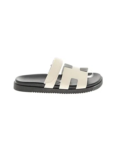 Pre-owned Project Cloud Sandals In Ivory