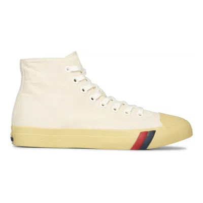 Pro-keds Hi Crepe Greige Sneaker In Royal Men Low-top In White