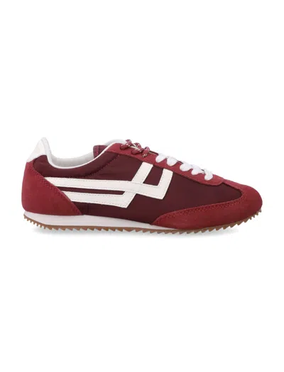 Pro-keds Racer 77 Mini Sneaker In Burgundy Ivory