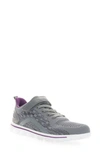 Propét Travelactiv Axial Fx Sneaker In Gray,purple