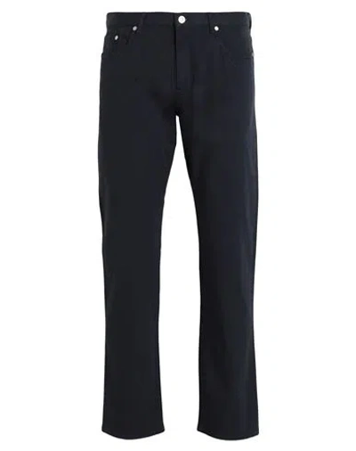 Ps By Paul Smith Ps Paul Smith Man Pants Navy Blue Size 34 Cotton, Elastane