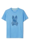 Psycho Bunny Lenox Graphic T-shirt In Marina