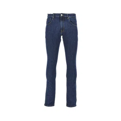 Pt Torino Jazz Updated Five-pocket Jeans In Blue