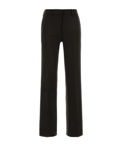 Pt Torino Jodie Straight-leg Pants In Black