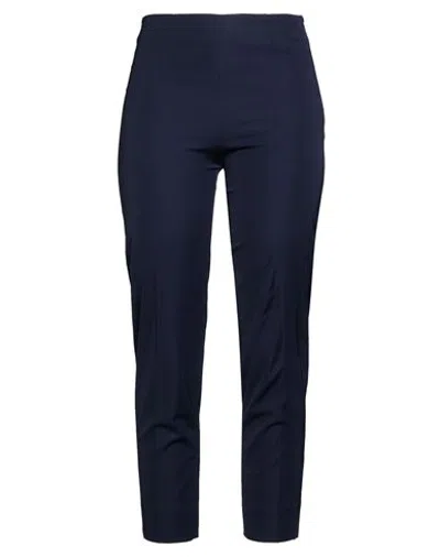 Pt Torino Woman Pants Navy Size 10 Viscose, Elastane In Blue