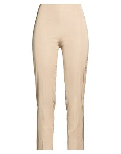 Pt Torino Woman Pants Sand Size 8 Viscose, Elastane