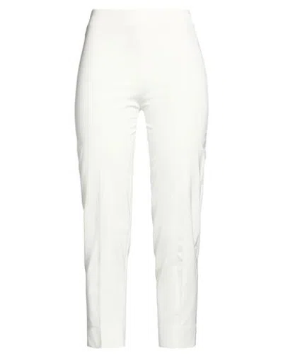 Pt Torino Woman Pants White Size 8 Viscose, Elastane