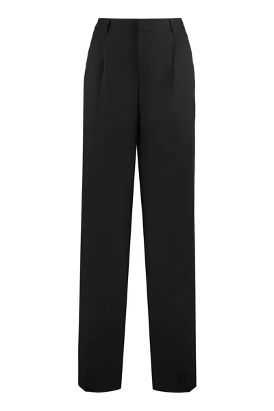 Pt01 Tailored Trousers In Black