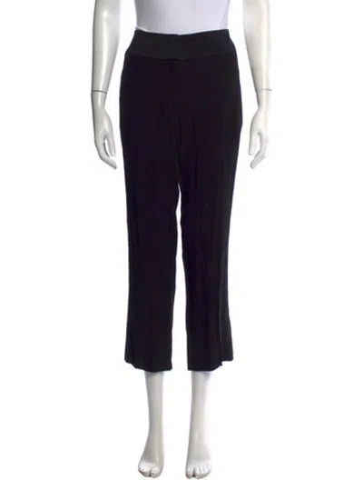 Pre-owned Pucci Straight Leg Pants In Black