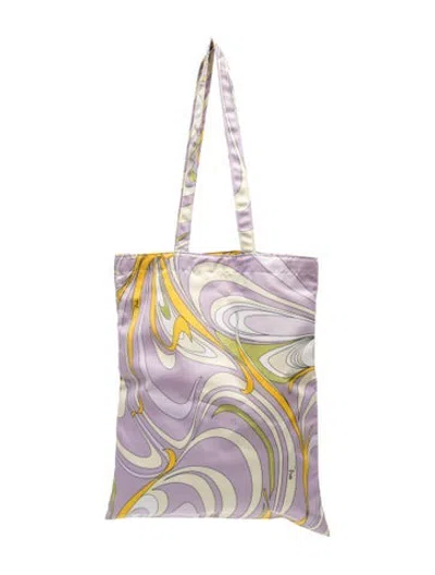 Pre-owned Pucci Tote In Purple