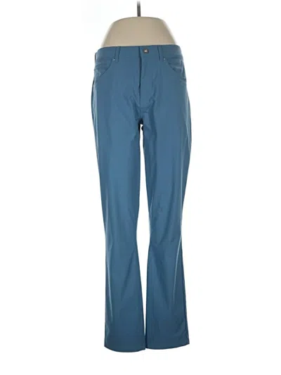 Pre-owned Puma Casual Pants In Blue