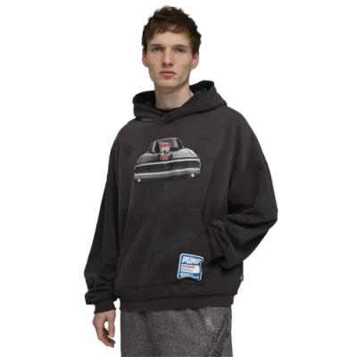 Puma Mens  X Fast & Furious Hoodie In Black/grey
