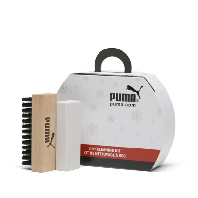 Puma Shoe Care Kit Block And Brush In White