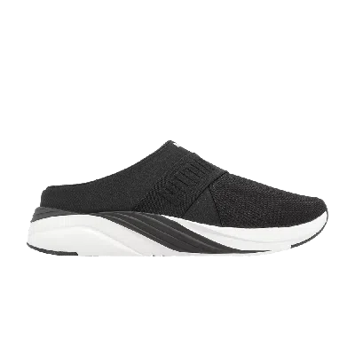 Pre-owned Puma Wmns Softride Ruby Mule 'black White'
