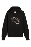 Puma X Noah Logo Graphic Hoodie In  Black