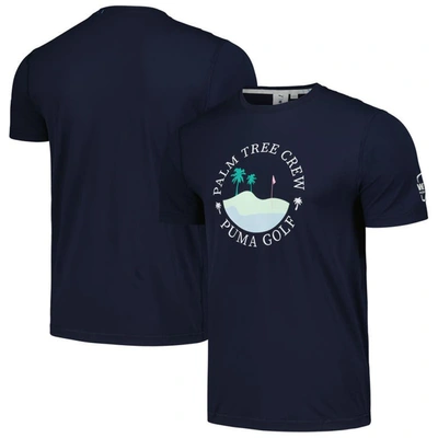 Puma X Ptc Navy Wm Phoenix Open Island Cloudspun T-shirt