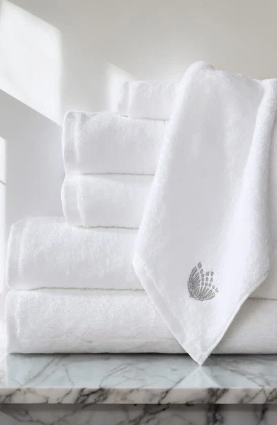 Pure Parima 6-piece Egyptian Cotton Towel Set In White