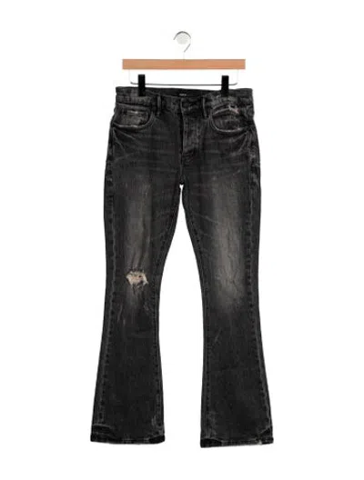 Pre-owned Purple Brand Bootcut Jeans In Multicolor