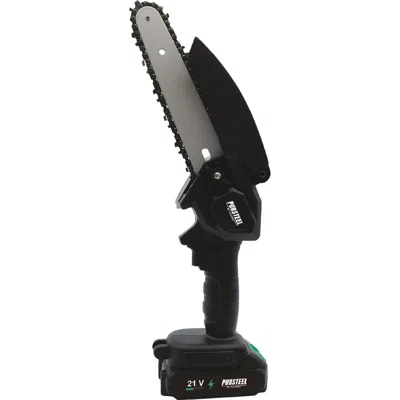 Pursonic 6-inch Cordless Mini Chainsaw In Black