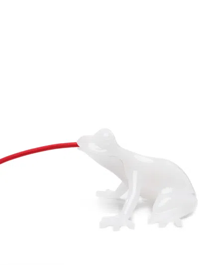 Qeeboo Hungry Frog Table Lamp In White