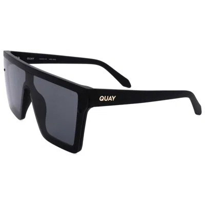Quay Unisex 56mm Black Sunglasses Hindsight-blksmk-56 In Multi